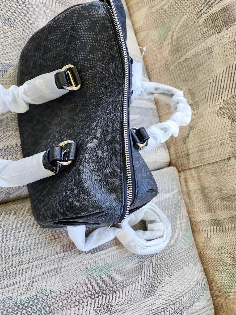 Michael Kors Black Grayson Satchel Crossbody